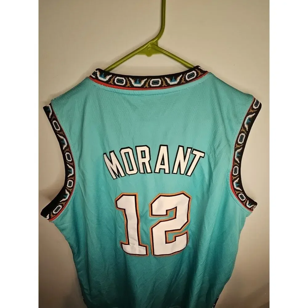 Nike Authentics Ja Morant NBA Vancouver Grizzlies #12 Retro Jersey Size XXL - Picture 8 of 8